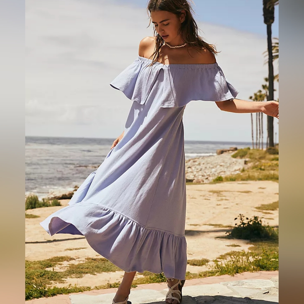 FREE PEOPLE Lynne Midi Dress NWT